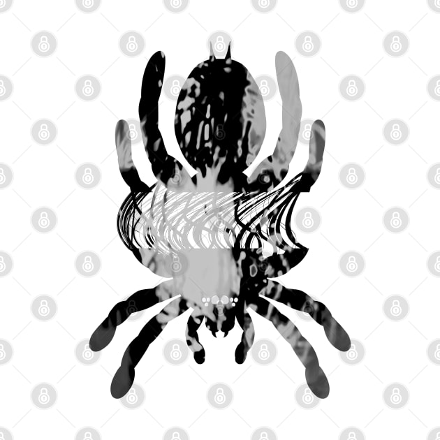 Tarantula Silhouette 64 (Tie Dye) by IgorAndMore