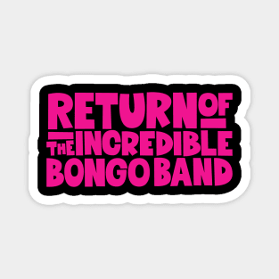 Vintage Funk - The Incredible Bongo Band Tribute Art Magnet