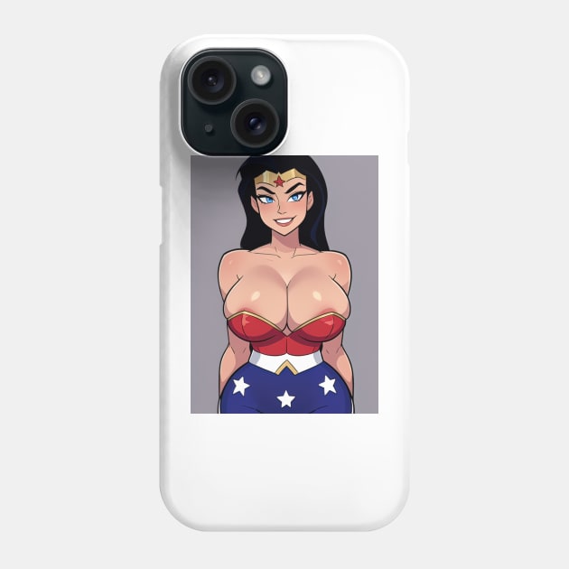 True Amazon Goddess Phone Case by mindworldz