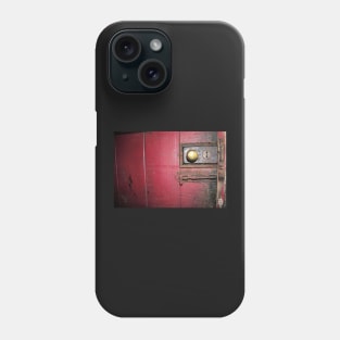 Unlocked - Old cottage door lock Phone Case