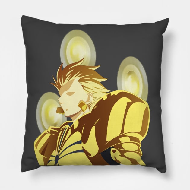 Gilgamesh Fate Pillow by Lazareen