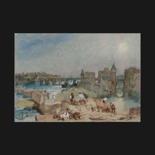 Angers, Looking South Down the Maine, 1826-28 T-Shirt