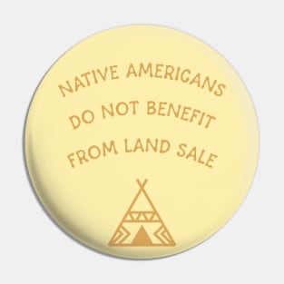 Native Americans - Land Back Pin