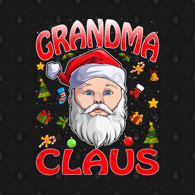 Grandma Santa Claus Christmas Matching Costume by intelus