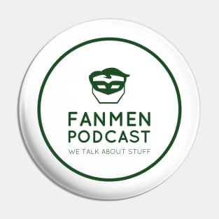 FANMEN Podcast Logo (Green) Pin