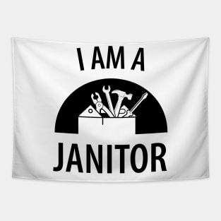 Caretaker Janitor Tapestry