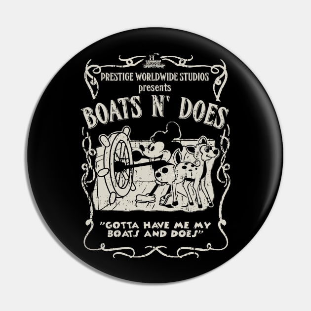 Boats N Does Pin by ThisIsFloriduhMan