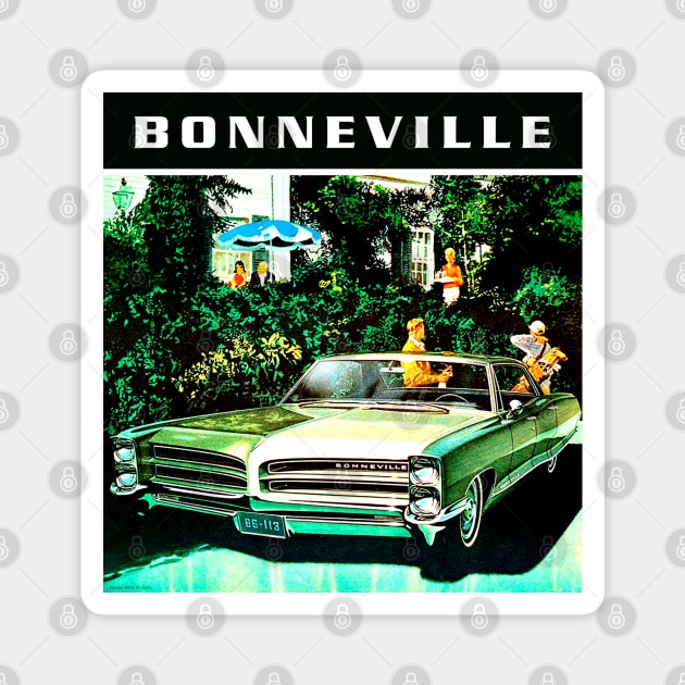 Pontiac Bonneville Magnet by Midcenturydave