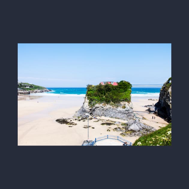 The Island aka The House In The Sea Newquay, Cornwall by tommysphotos