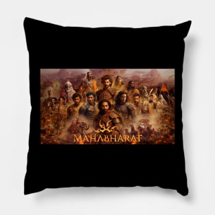 Mahabharat Artwork Pillow