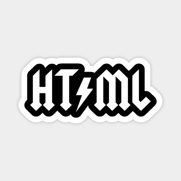 HTML ROCKS Magnet by Portals