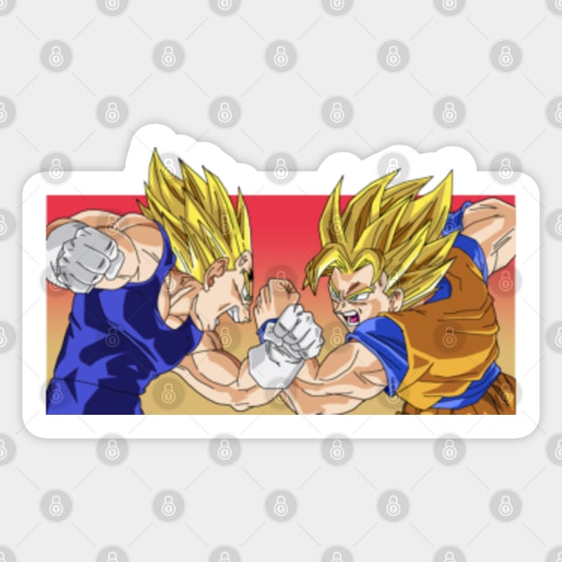 Majin vegeta y goku  Dragon ball art, Dragon ball super artwork, Dragon  ball artwork