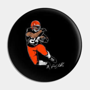 Nick Chubb Superstar Pose Pin