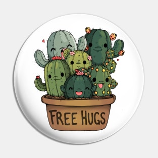 Free Hugs Pin