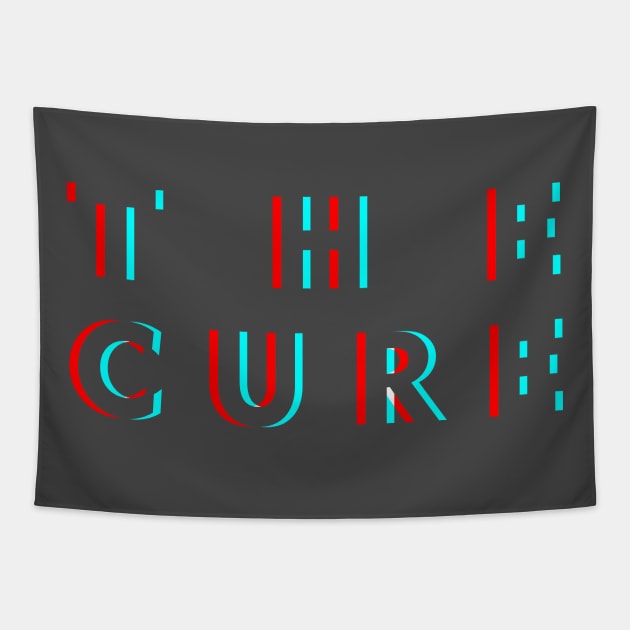 The Cure Horizon Glitch Tapestry by BELLASOUND