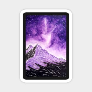 Ube Mountain Magnet