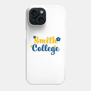 Smith College Flowers Phone Case