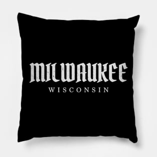 Milwaukee, Wisconsin Pillow