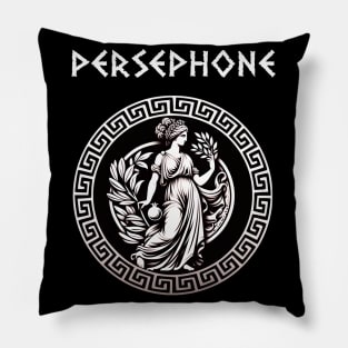 Persephone Ancient Greek Goddess of Spring Queen of Hades Pillow