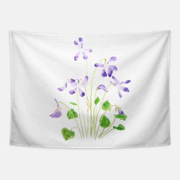 purple violet 2020 Tapestry by colorandcolor