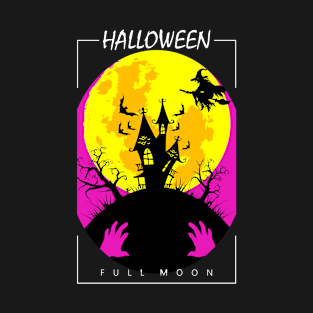 Halloween Full Moon T-Shirt