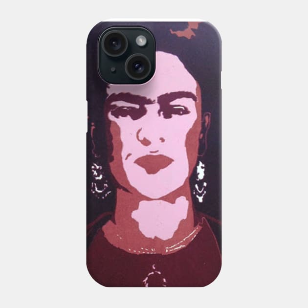 Frida Print Phone Case by Eat.sleep.n.create 