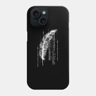 DATA FEATHER Phone Case