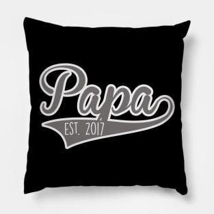 New Papa Established 2017 Pillow