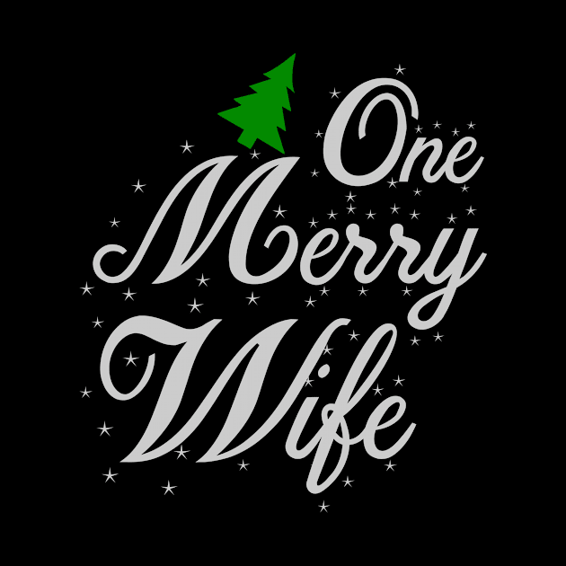 One Merry Wife Funny Ugly Xmas Ugly Christmas by fromherotozero