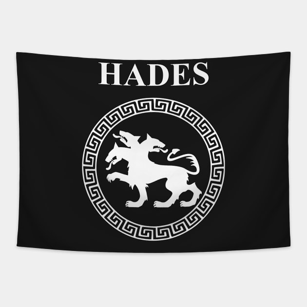 Hades Ancient Greek God Tapestry by AgemaApparel