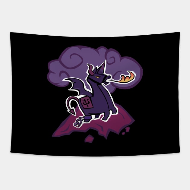 Dark Llama Tapestry by vheeta91