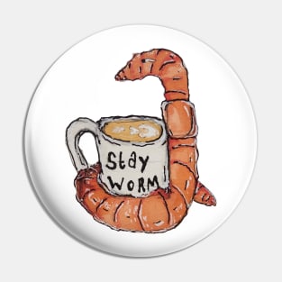 Cozy Coffee Companion Pin