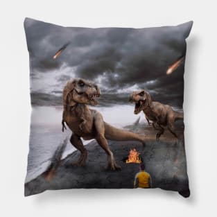 Welcome to the age of dinosaurs Pillow