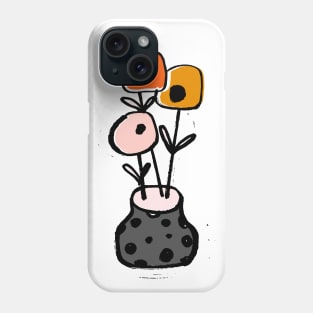 Retro Poppies Phone Case