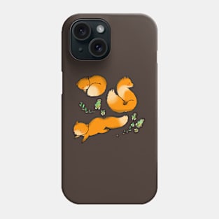 cute foxes Phone Case