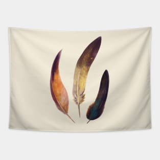 Three Feathers Tapestry