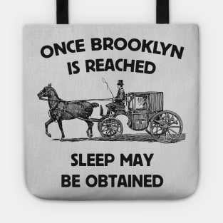 No Sleep Til Brooklyn: 1800s Travel Meets 90's Hip Hop Tote