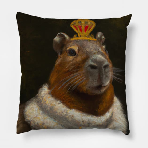 Capybara Pillow by Ambiguous Design Co