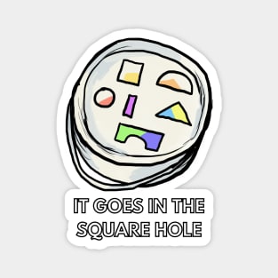 square hole Magnet