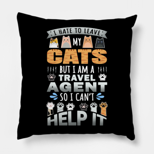 Travel Agent Quotes Pillows Teepublic