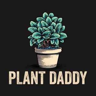 Plant Daddy Vintage Retro T-Shirt