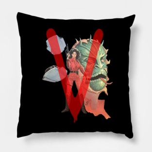 V - Diana Lives! Pillow