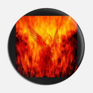 Phoenix Rising Pin