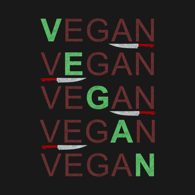 Vegan Funny by AnjPrint