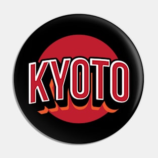 Kyoto Retro Pin