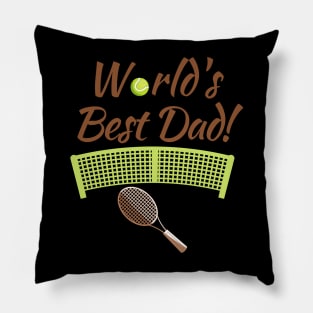 World's Best (Tennis) Day! Pillow