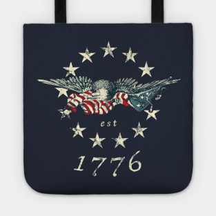 Bald Eagle 1776 Betsy Ross Flag Tote