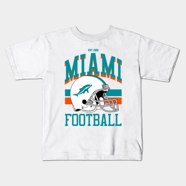 Miami Football - Miami Dolphins - Kids T-Shirt