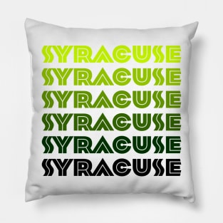 Green Syracuse Pillow