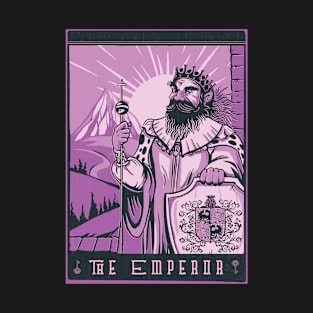 Tarot Card - The Emperor - Occult Gothic Halloween T-Shirt